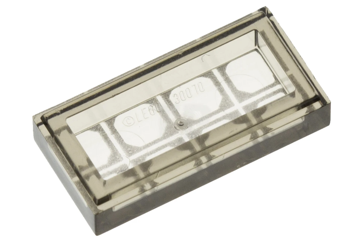 LEGO&reg; 6251605 - 3069pb0551 - Piastrelle 1 x 2 con motivo a contorni ottagonali