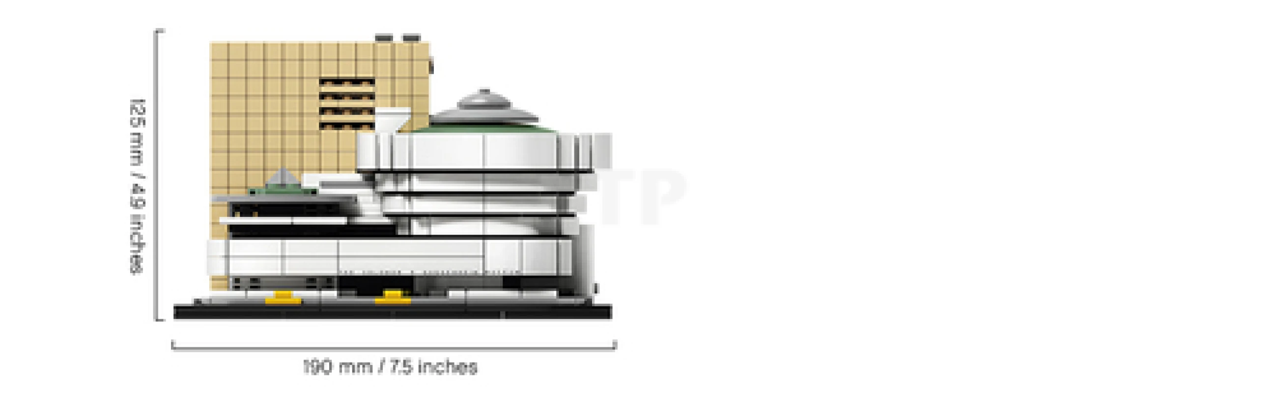 LEGO&reg; 21035 Solomon R. Guggenheim Museum