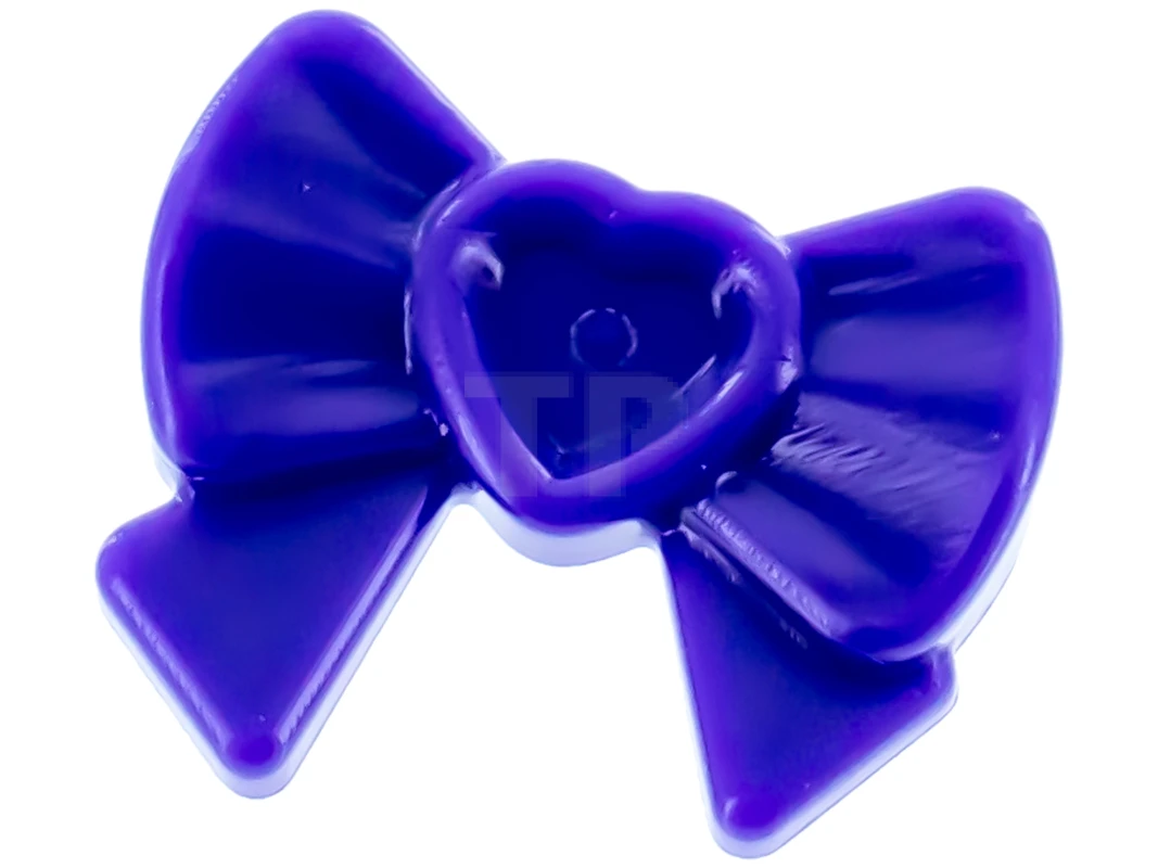 LEGO&reg; 6174789 - 11618 - Hair Decoration, Bow with Heart, Long Ribbon and Pin