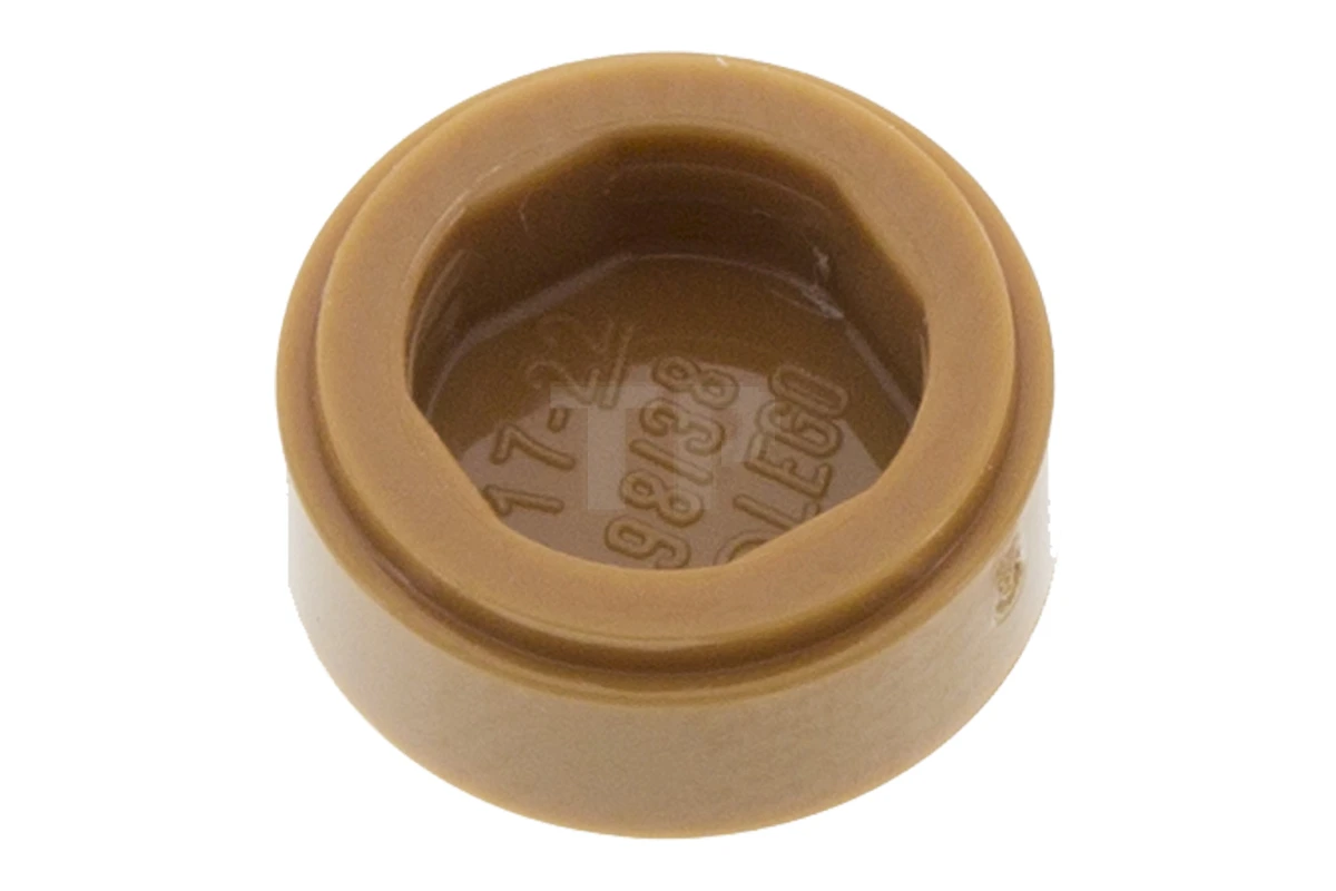 LEGO&reg; 6395410 - 98138pb070 - Tegel 1 x 1 Rond met eikelpatroon