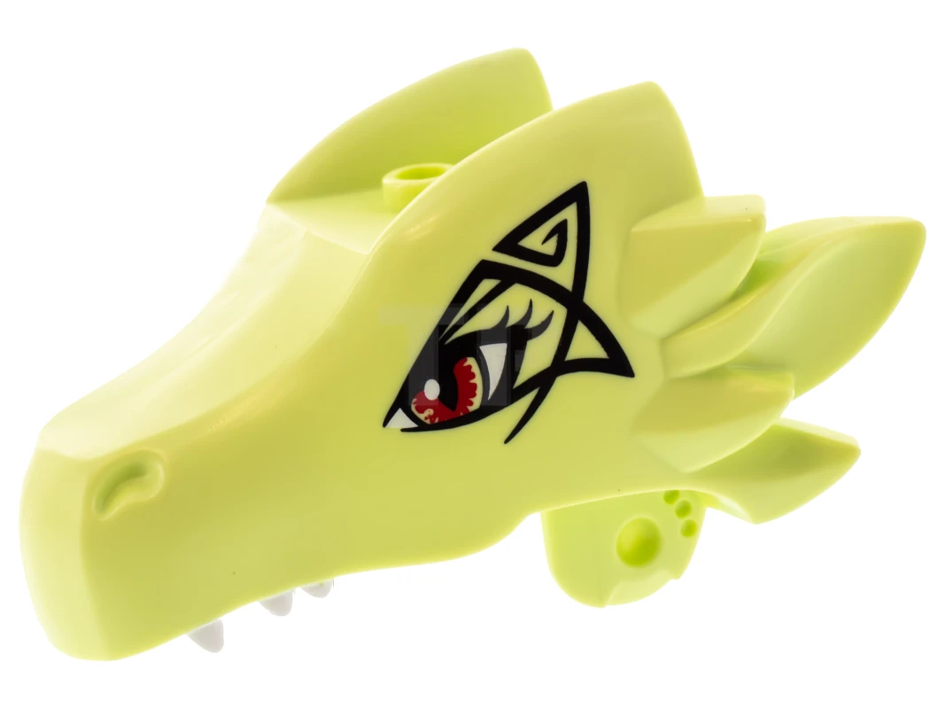 LEGO&reg; 6179288 - 24196pb05 - Dragon head - upper jaw (Ashwing)