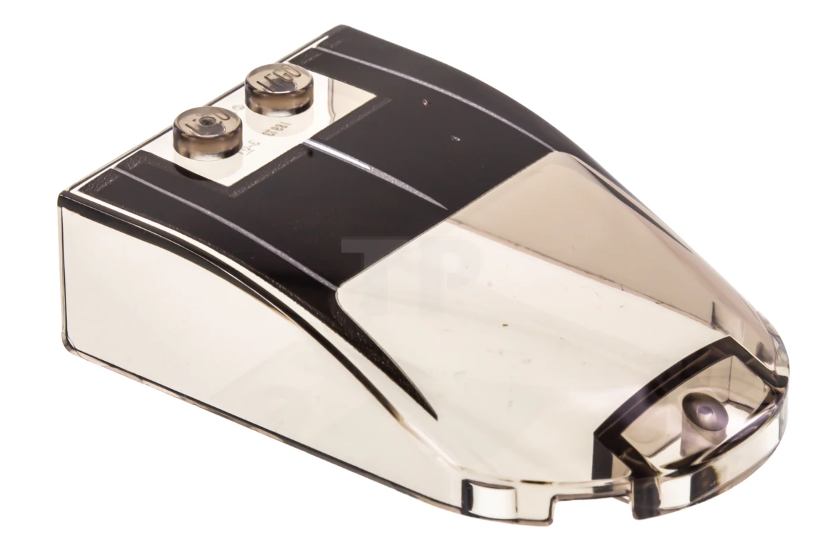 LEGO&reg; 6230191 - 18973pb06 - Windscreen 6 x 4 x 1 Curved with Bugatti Chiron Roof Pattern