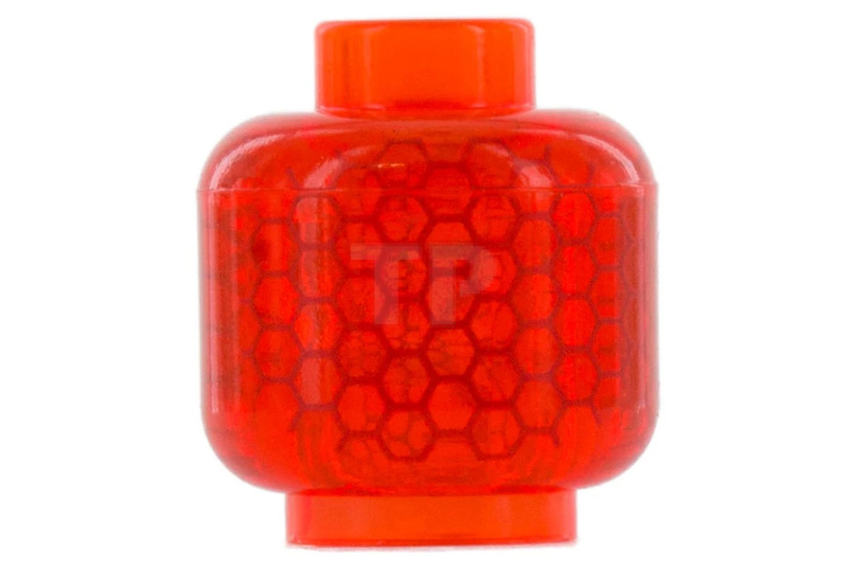 LEGO&reg; 6170467 - 3626cpb1753 - Head Minifig with Honeycomb Pattern