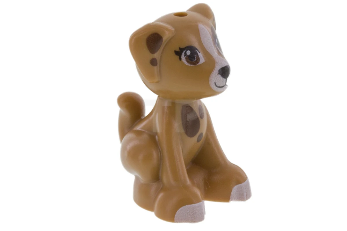 LEGO&reg; 6174234 - 27986pb02 - Dog Puppy Sitting with Pattern (Lara)