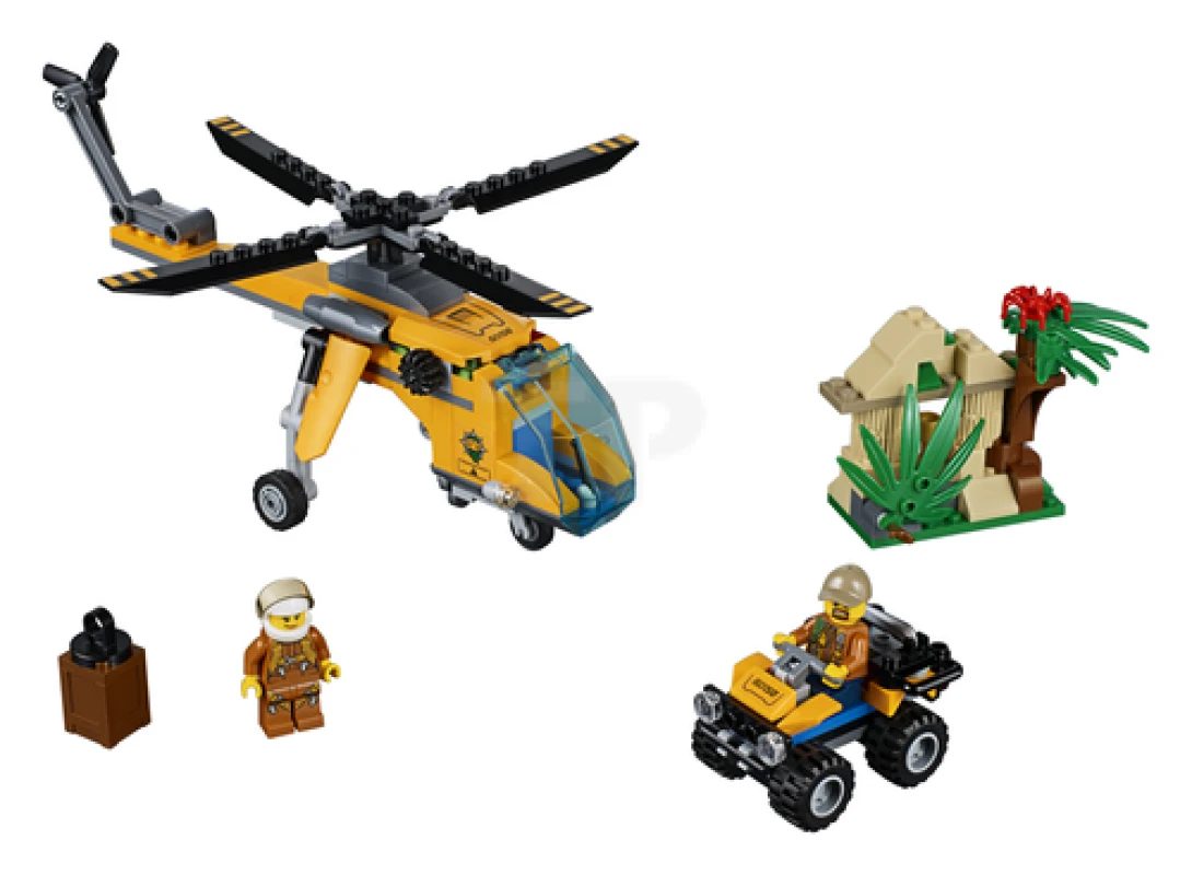LEGO&reg; 60158 Jungle Cargo Helicopter