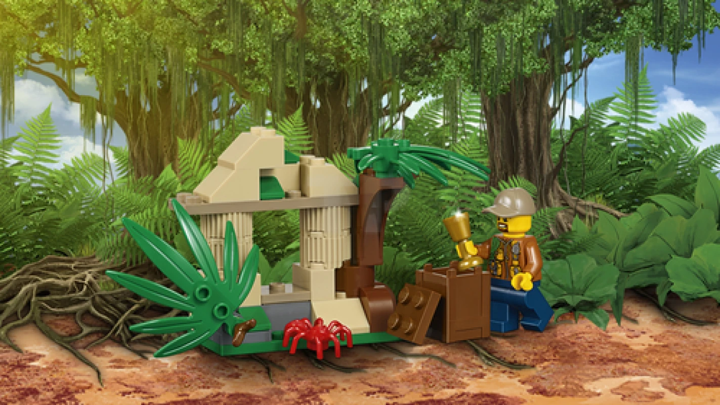 LEGO&reg; 60158 Jungle Cargo Helicopter