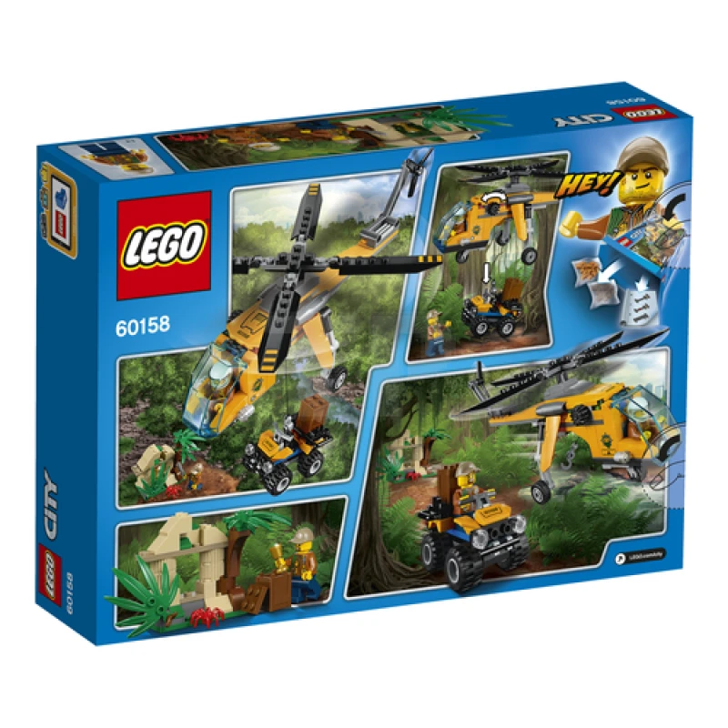 LEGO&reg; 60158 Jungle Cargo Helicopter