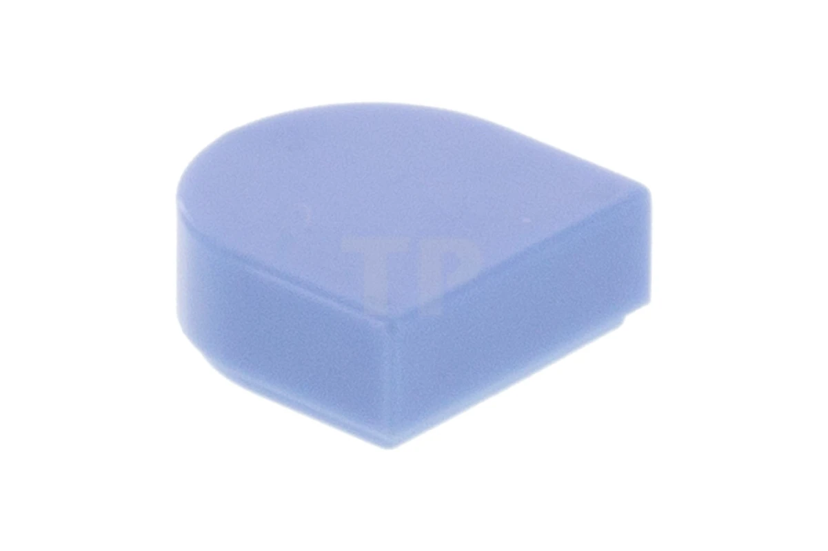 LEGO&reg; 6172786 - 24246 - Piastrelle 1 x 1 Mezzo Cerchio