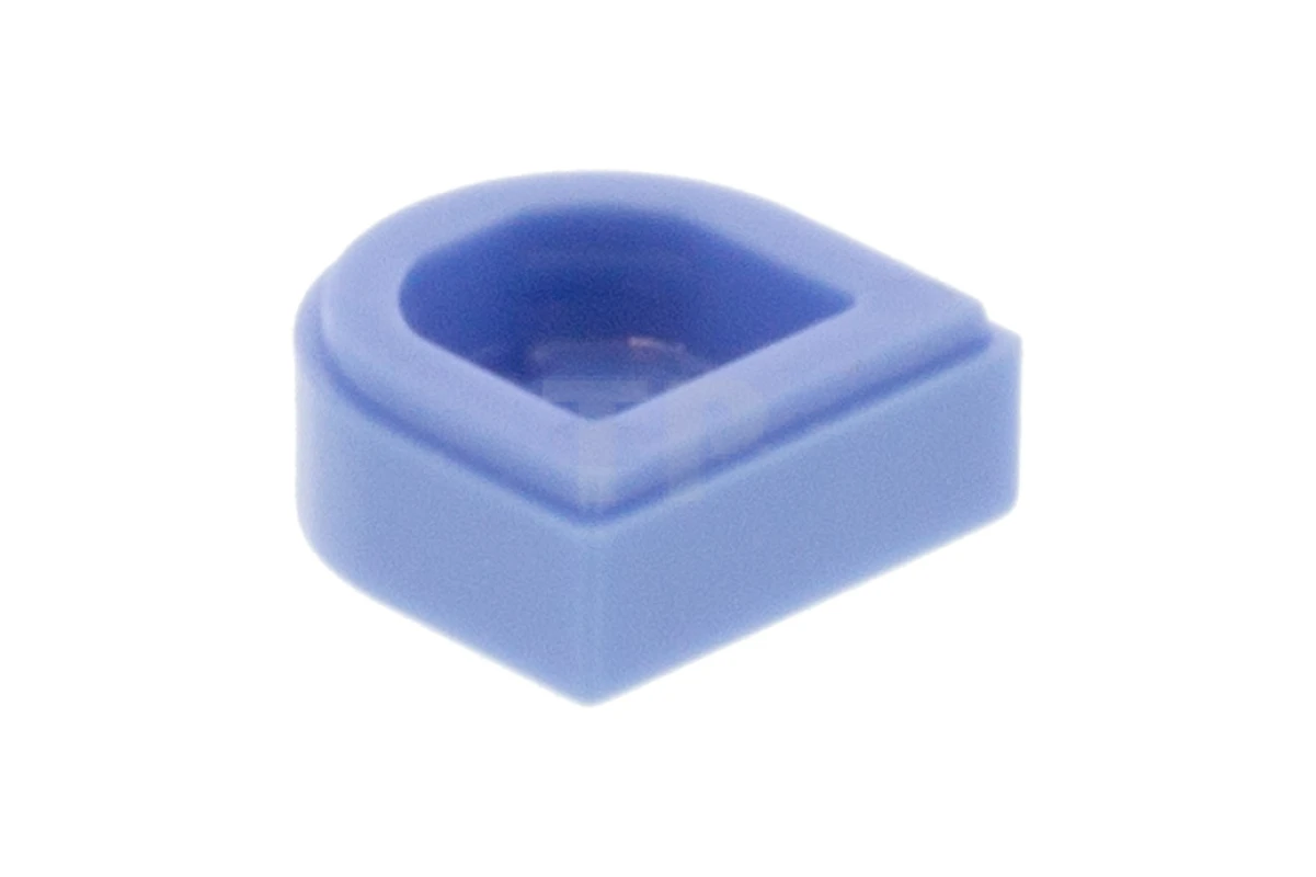 LEGO&reg; 6172786 - 24246 - Piastrelle 1 x 1 Mezzo Cerchio