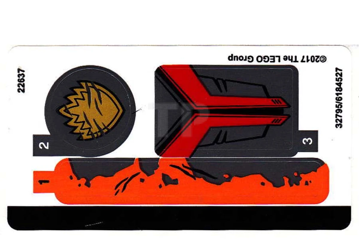 LEGO&reg;  - Sticker for Set 76079