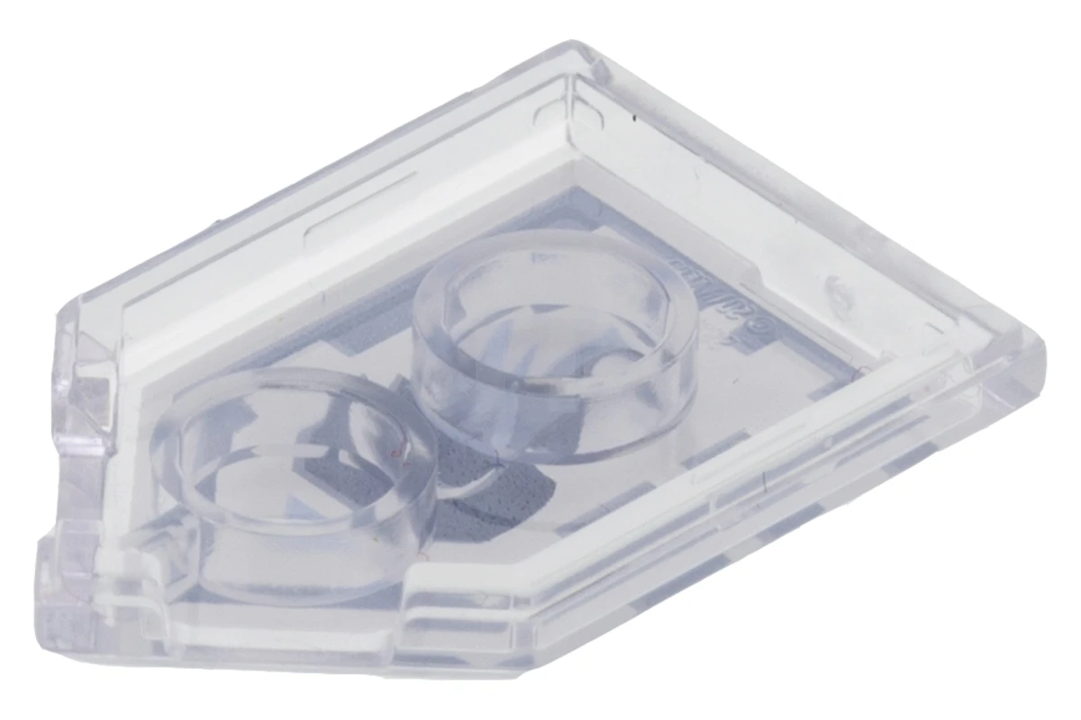 LEGO&reg; 6245486 - 22385pb110 - Baldosa 2 x 3 Pentagonal con Patrón Nexo Power Shield - Piel de gallina