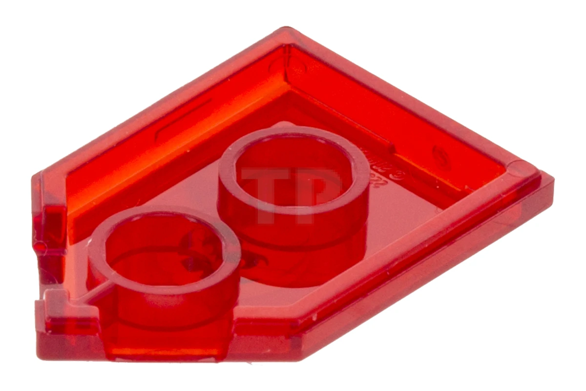 LEGO&reg; 22385pb113 - 6245488 - Tile 2 x 3 Pentagonal with Nexo Power Shield Pattern - Manic Pumpkin