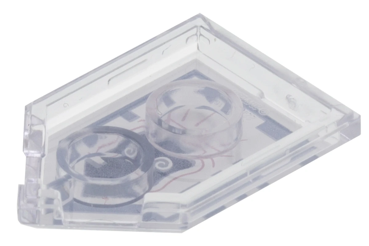 LEGO&reg; 6173094 - 22385pb106 - Baldosa 2 x 3 Pentagonal con Patrón de Escudo de Poder Nexo - Mindbender