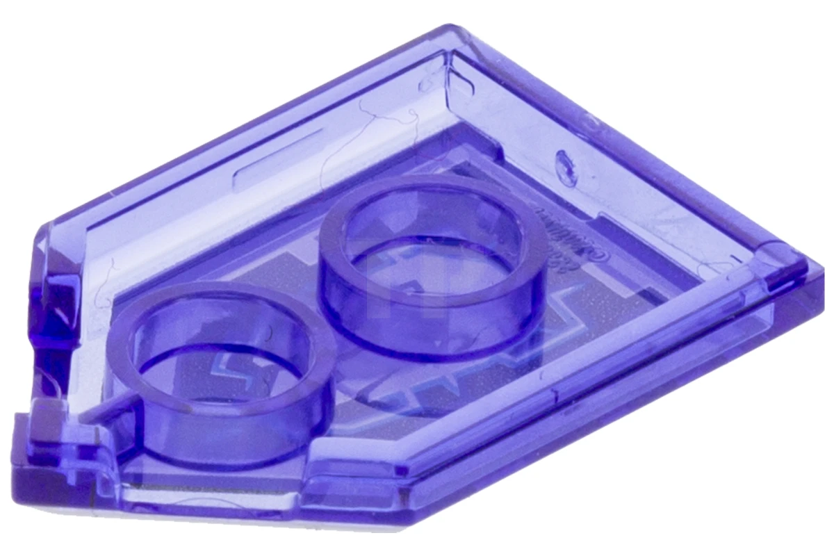 LEGO&reg; 6173092 - 22385pb107 - Fliese 2 x 3 Fünfeck mit Nexo Power Shield Muster - Corrupting Crush