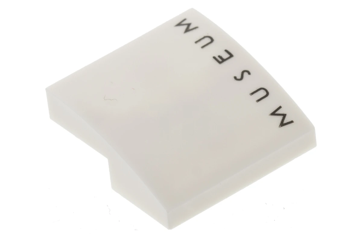 LEGO&reg; 6182352 - 15068pb110 - Pendiente 2 x 2 x 2/3 Curvado con dibujo 