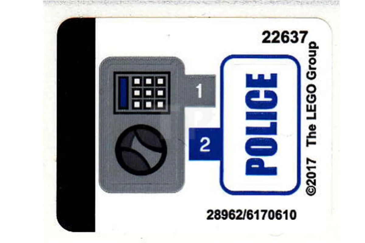 LEGO&reg;  - Sticker for Set 60135