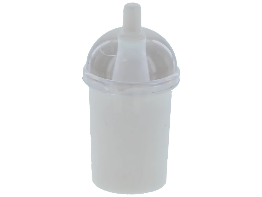 LEGO&reg; 6189348 - 20398c01 - Minifig, Utensil Cup, Dome Lid Cup and Straw with Trans-Clear Lid