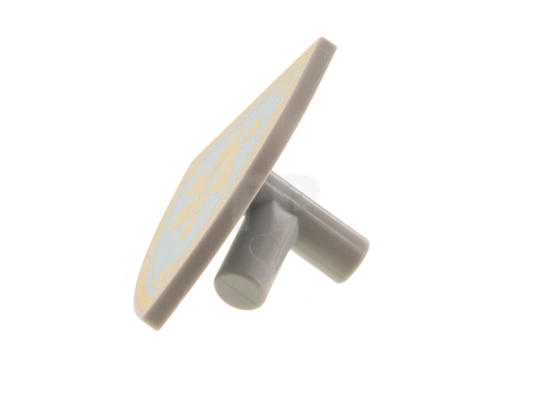 LEGO&reg; 6185319 - 3846pb043 - Shield Triangular with Flower Pattern