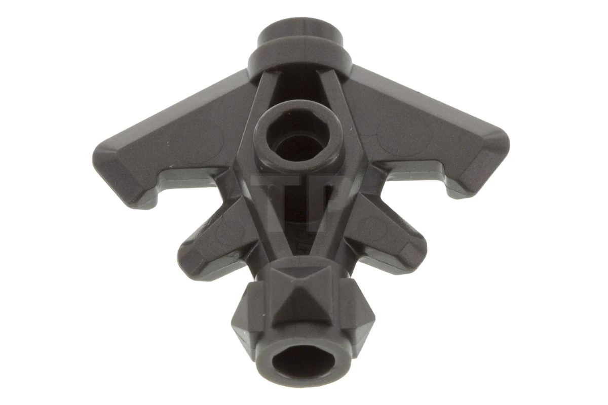 LEGO&reg; 6195501 - 33760 - Minifig, Weapon Axe Head with 4 Blades, Spikes and 3 Hollow Studs