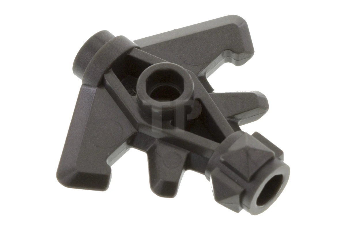 LEGO&reg; 6195501 - 33760 - Minifig, Weapon Axe Head with 4 Blades, Spikes and 3 Hollow Studs