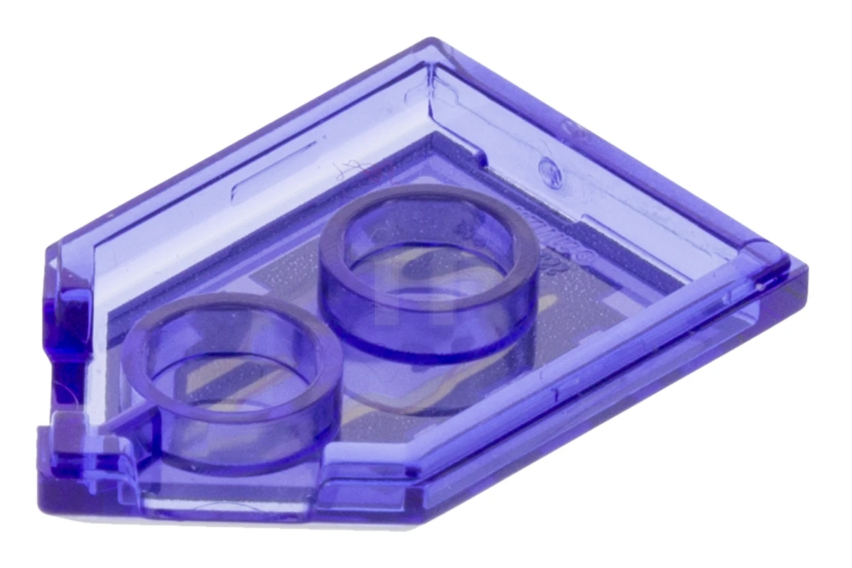 LEGO&reg; 6245469 - 22385pb115 - Tile 2 x 3 Pentagonal with Nexo Power Shield Pattern - Malicious Melting