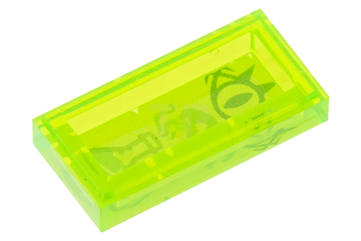 LEGO&reg; 6251606 - 3069pb0590 - Fliese 1 x 2 mit Koboldaugen-Muster