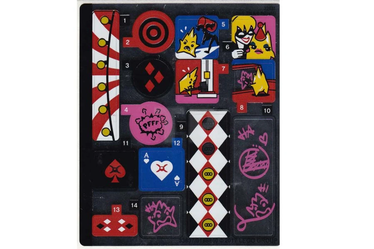 LEGO&reg; 6188860 - Sticker for Set 41236