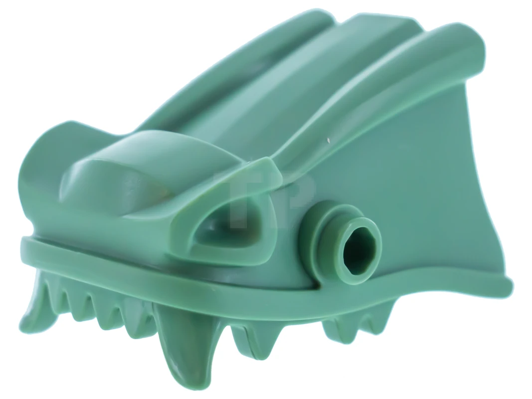 LEGO&reg; 6195100 - 24232 - Cabeza de dragón (Ninjago) Mandíbula superior Hocico con colmillos y 2 tachuelas