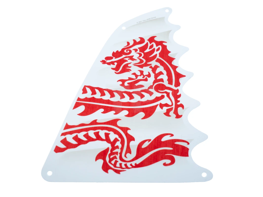 LEGO&reg; 6195454 - 34475 - Cloth Sail Triangular 18 x 27 Tapered with Dragon Pattern