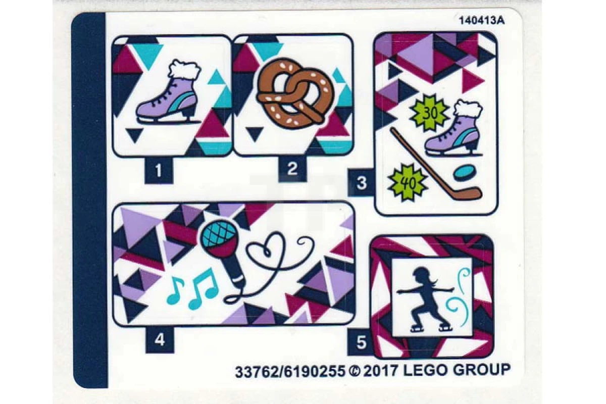 LEGO&reg; 6190255 - Sticker for Set 41322