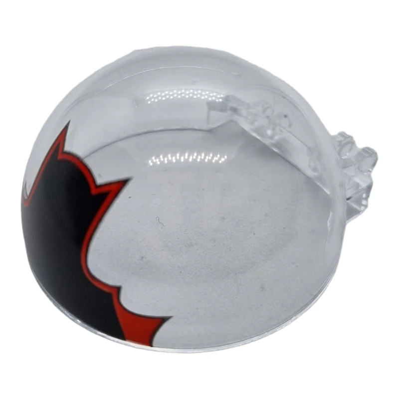 LEGO&reg; 6150384 - 50747pb14 - Windscreen 6 X 6 X 3 Canopy Half Sphere with Dual 2 Fingers and Bat Pattern