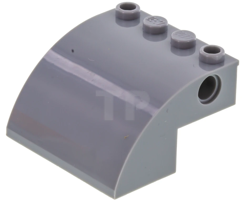 LEGO&reg; 6195468 - 61487 - Slope Curved 4 x 4 x 2 with Holes