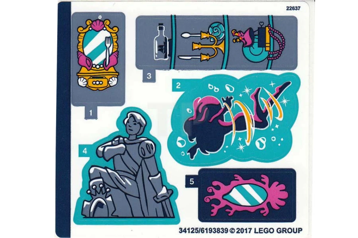 LEGO&reg; 6193839 - Sticker for Set 41145