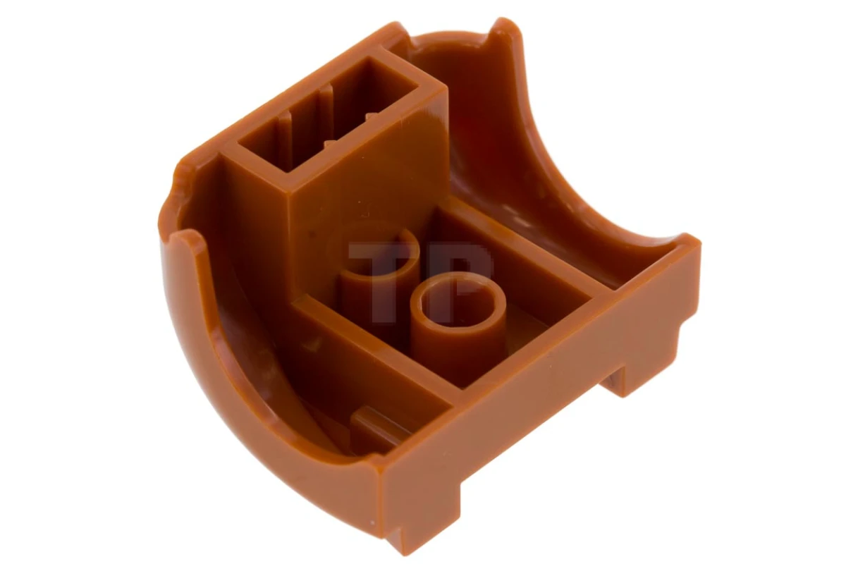 LEGO&reg; 6190288 - 30839pb003 - Engine Cover 3 x 4 x 2 with Face Pattern (Smokey)