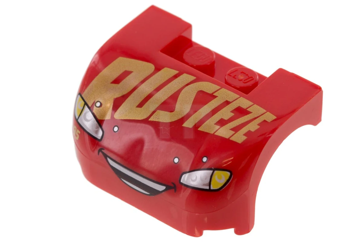 LEGO&reg; 6240395 - 93587pb15 - Engine Cover 3 x 4 x 1 2/3 with Face Pattern