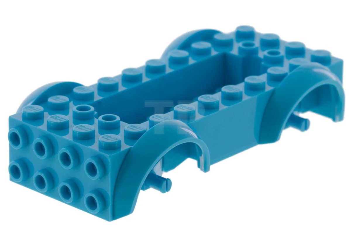 LEGO&reg; 11650c01 - 6176337 - Vehicle, Base 5 x 10 x 2 1/2 with Mudguards and 6 x 2 Recessed Center with 3 Holes