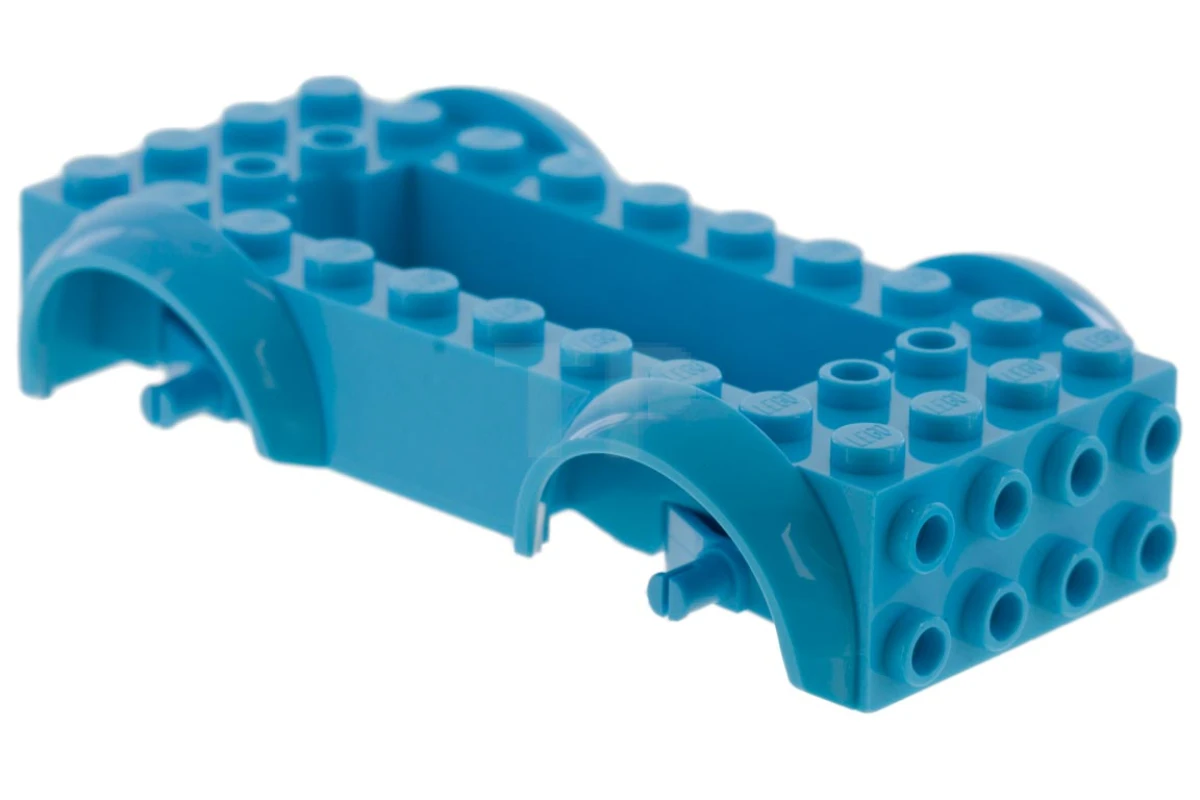 LEGO&reg; 11650c01 - 6176337 - Vehicle, Base 5 x 10 x 2 1/2 with Mudguards and 6 x 2 Recessed Center with 3 Holes