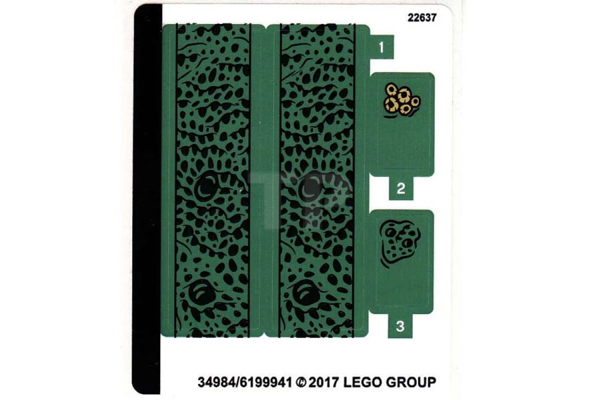 LEGO&reg;  - Sticker voor set 76085
