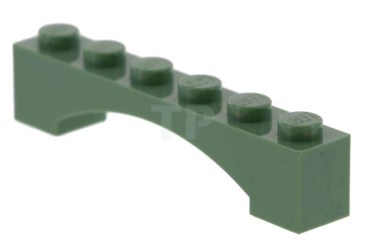 LEGO&reg; 6199996 - 92950 - Brick 1 x 6 Arch - Raised