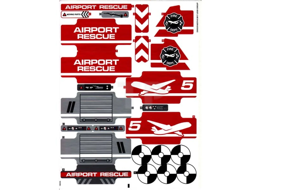 LEGO&reg; 6142074 - Sticker for Set 42068