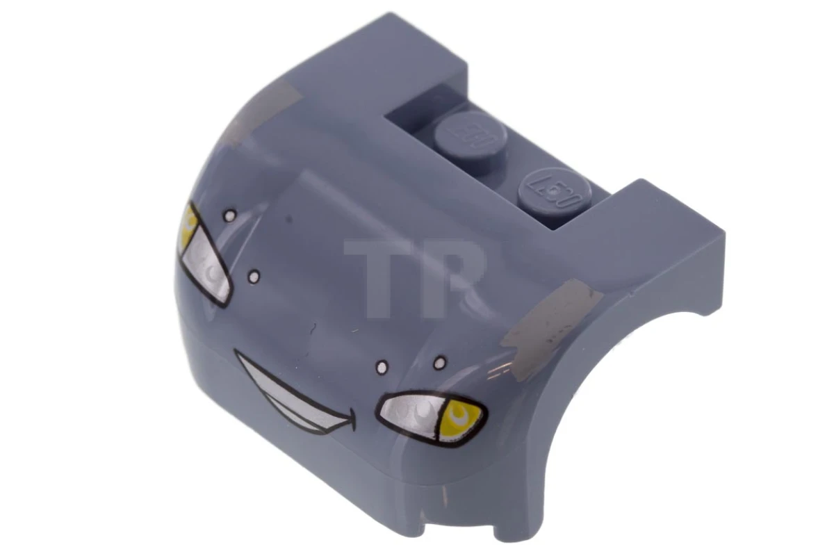 LEGO&reg; 6240401 - 93587pb14 - Tapa del motor 3 x 4 x 1 2/3 con patrón facial