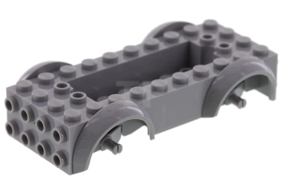 LEGO&reg; 6195366 - 11650c01 - Vehicle, Base 5 x 10 x 2 1/2 with Mudguards and 6 x 2 Recessed Center with 3 Holes