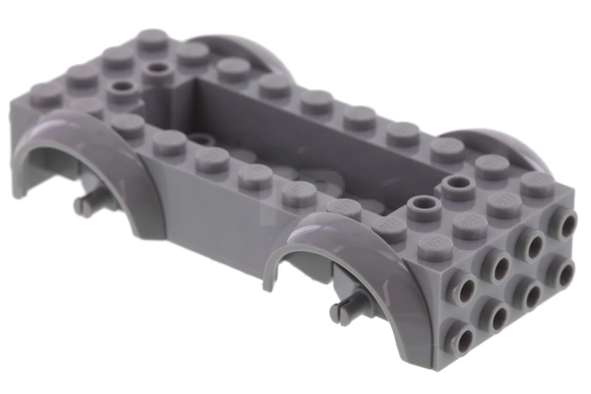 LEGO&reg; 6195366 - 11650c01 - Vehicle, Base 5 x 10 x 2 1/2 with Mudguards and 6 x 2 Recessed Center with 3 Holes