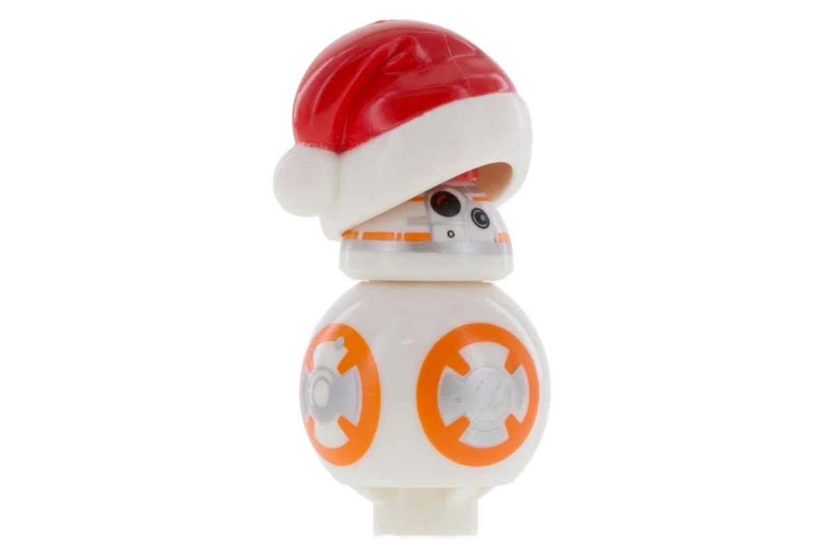 LEGO&reg; sw0874 BB-8 avec bonnet de père Noël