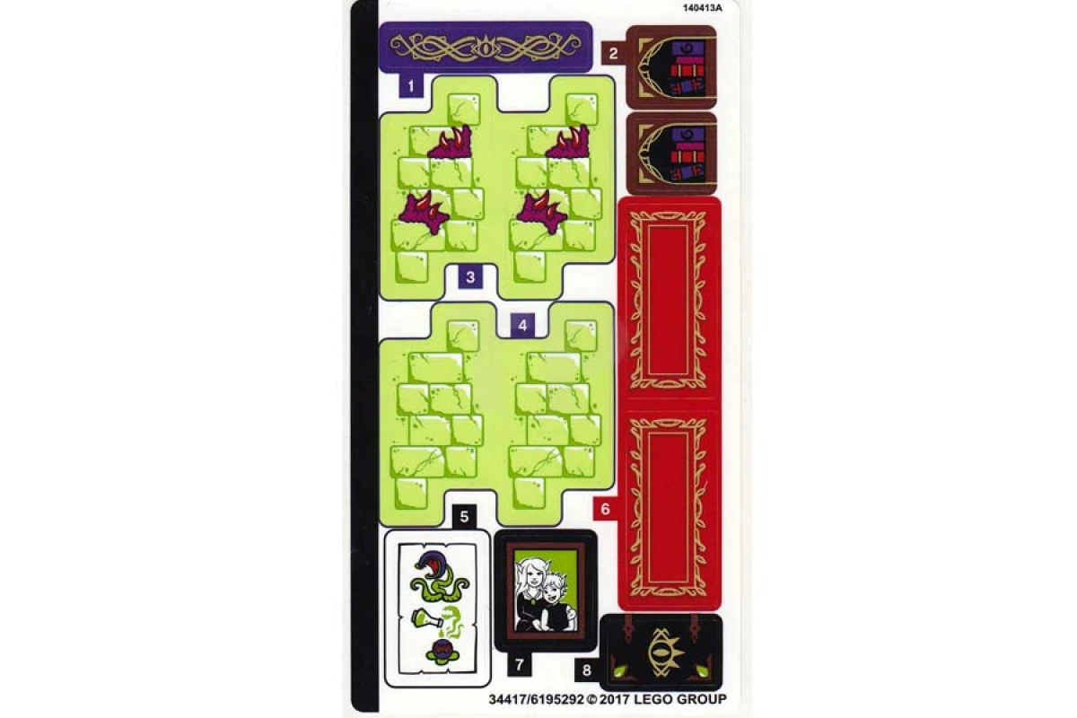 LEGO&reg;  - Sticker for Set 41188