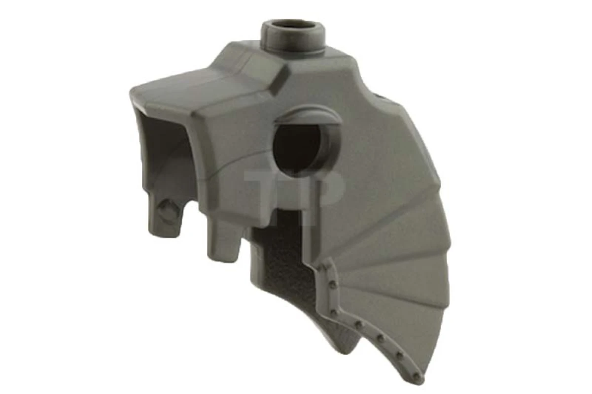 LEGO&reg; 4629841 - 89524 - Horse Battle Helmet, Stud on Top and 3 Neck Plates (Unicorn)