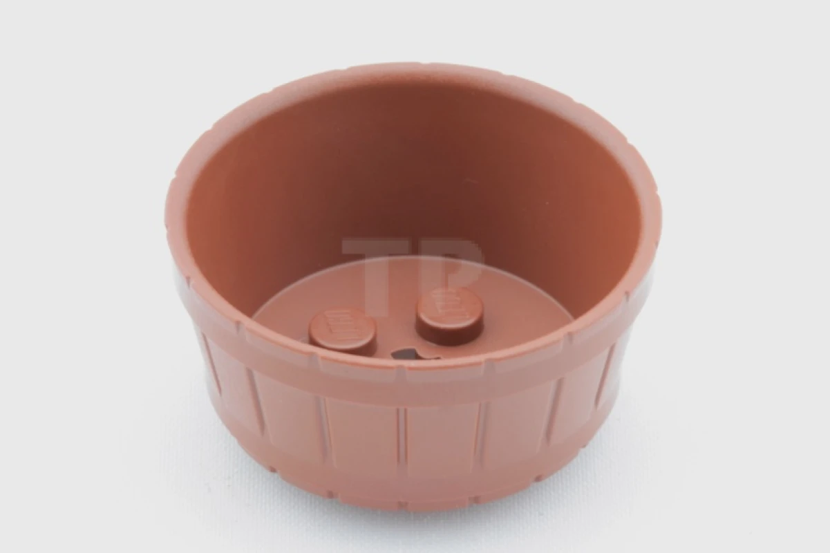 LEGO&reg; 4541875 - 64951 - Container, Barrel Half Large with Axle Hole