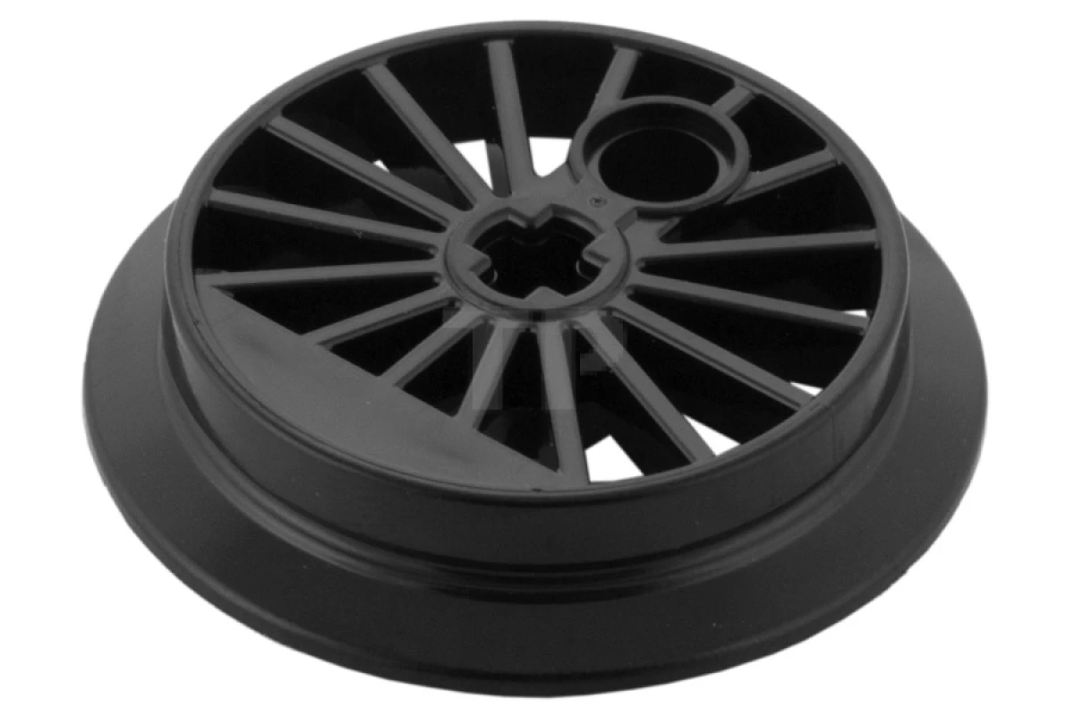 LEGO&reg; 6236464 - 85489b - Roue de train, à rayons avec trou d'essieu et contrepoids (roue à bride)