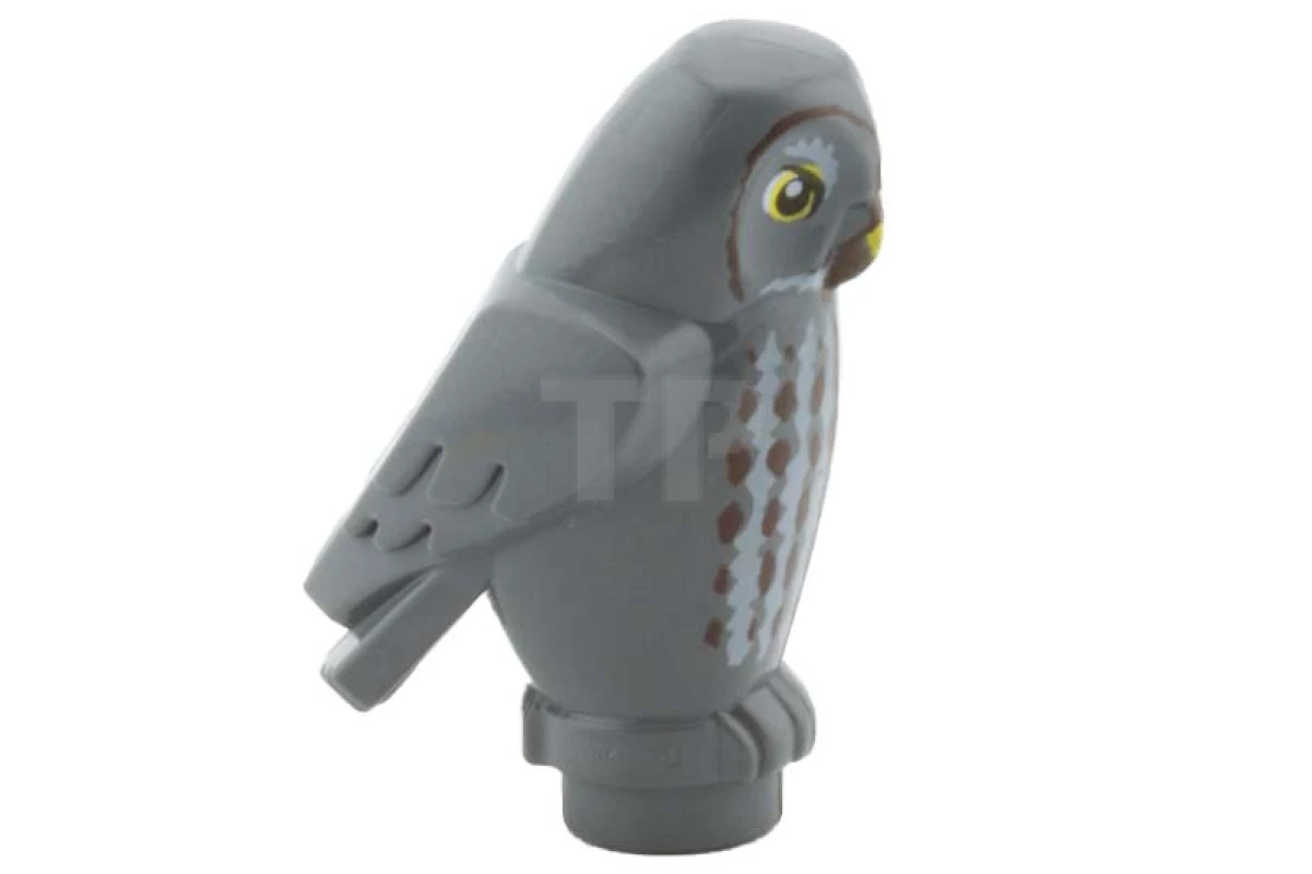 LEGO&reg; 4596738 - 92084pb02 - Owl, Angular Features with Feathers Pattern