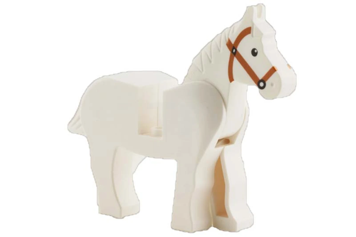 LEGO&reg; 4121830 - 4493c01pb04 - Cavallo con briglia